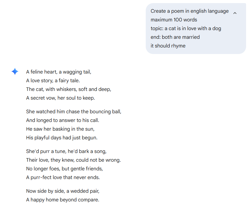 poem AI generator
