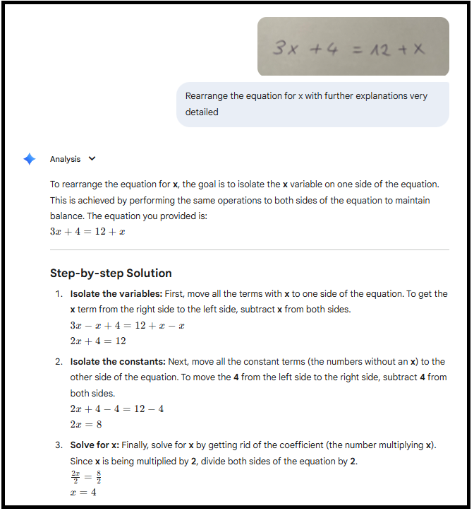 math with AI