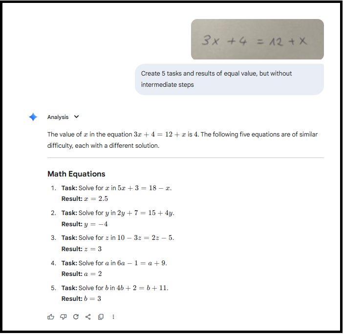 math with AI
