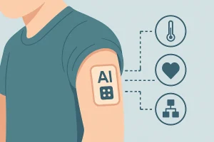 AI wearable patch